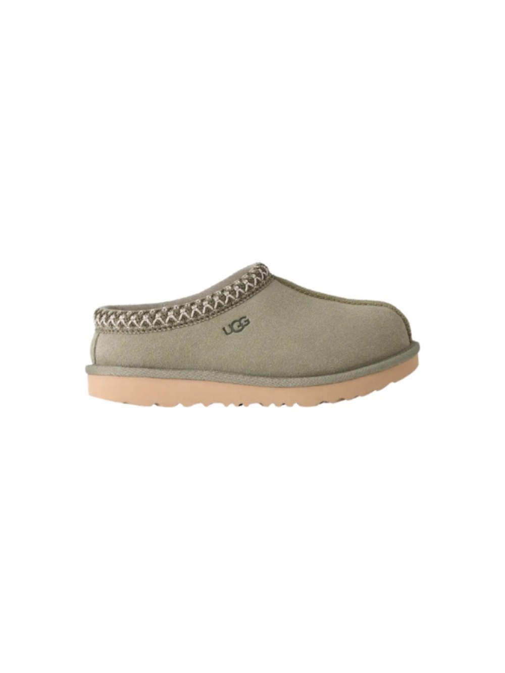 UGG Kids Tasman Slipper, Shaded Clover Suede. 1019066K
